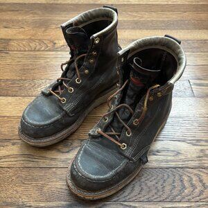 6" Thorogood wedge sole boots